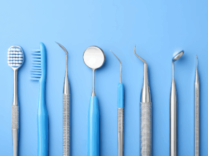 Dentist on Clyde Avenue Dr. Valerie Archibald examining patient oral health and overall wellness connection